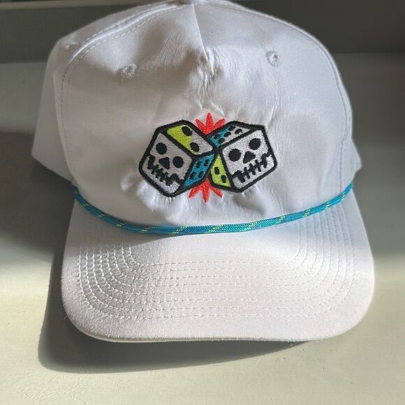 Night Watch Studios Men's White Snapback Trucker Cap One Size Fits All‎ - Picture 1 of 8